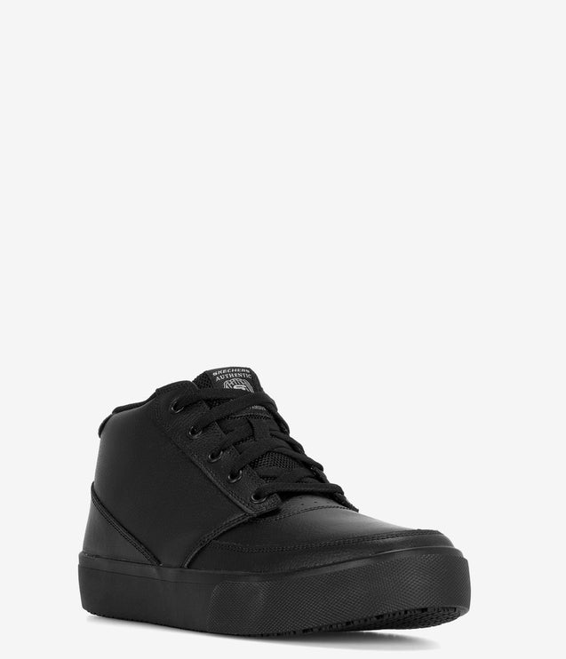 Skechers Work Poppy Slip Resistant Chukka - Black