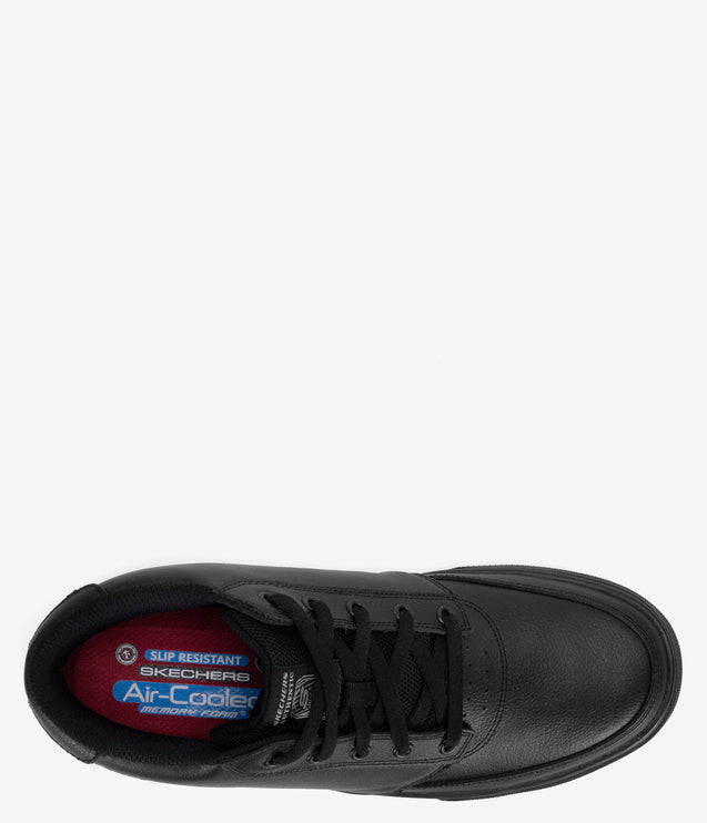 Skechers Work Poppy Slip Resistant Chukka - Black