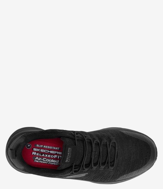 Skechers Work D"Lux Walker Slip Resistant Luxir - Black