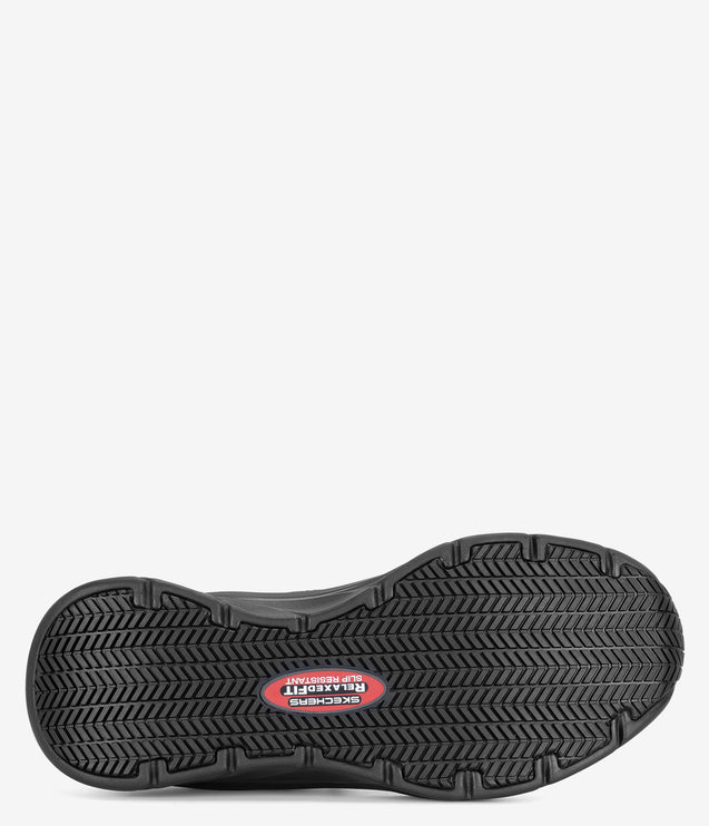 Skechers Work D"Lux Walker Slip Resistant Luxir - Black