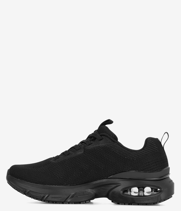 Skechers Work Skech-Air Ventura Slip Resistant Work Shoe - Black