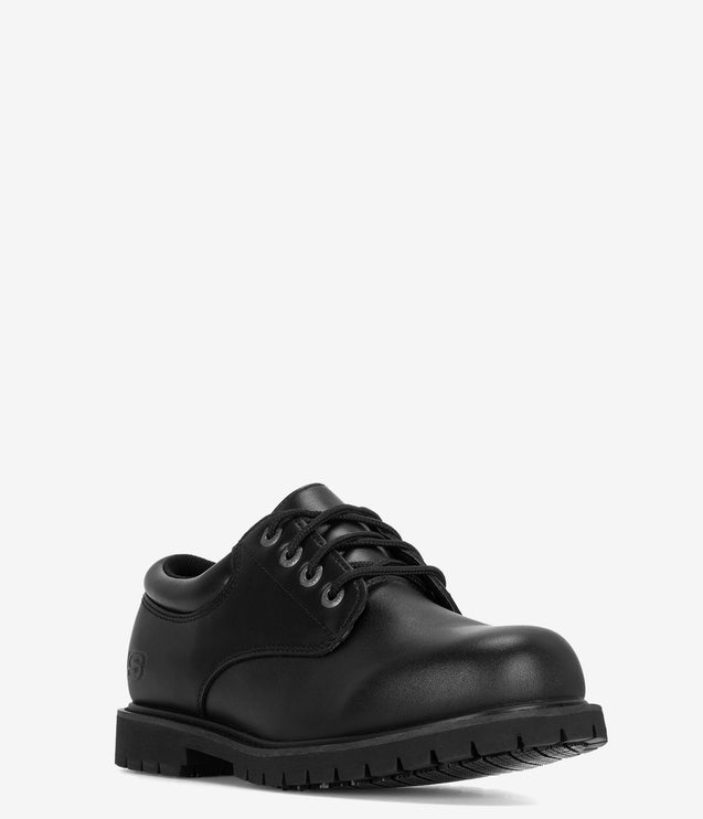 Skechers Work Cottonwood Cantix Slip-Resistant Oxford - Black
