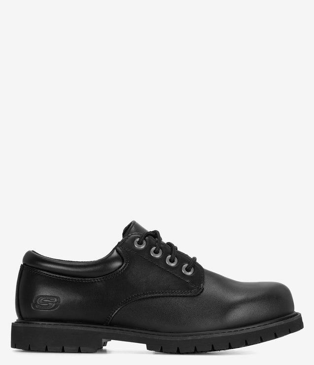 Skechers Work Cottonwood Cantix Slip-Resistant Oxford - Black