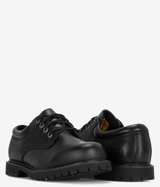Skechers Work Cottonwood Cantix Slip-Resistant Oxford - Black