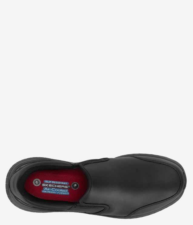 Skechers Work Relaxed Fit Squad Chaos SR Rockrath - Black