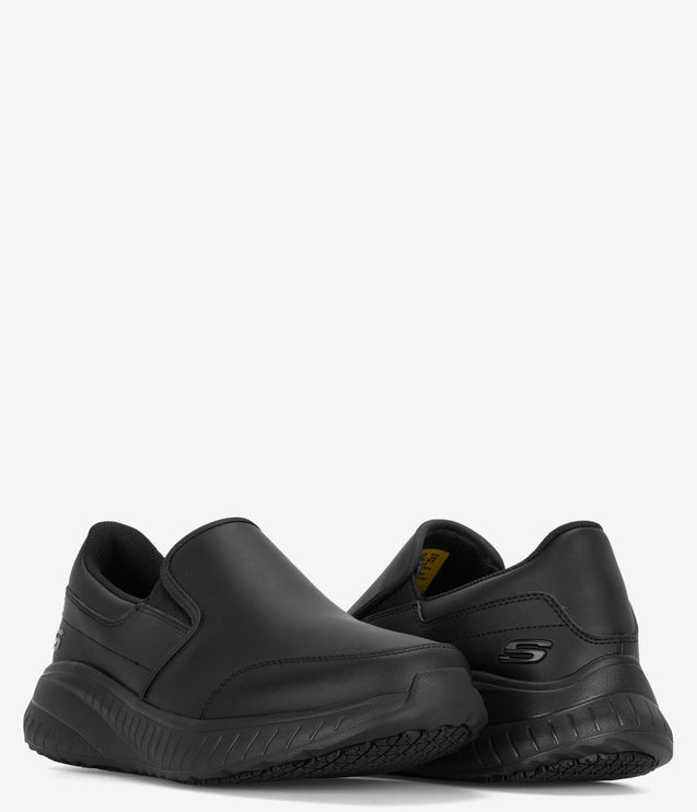 Skechers Work Relaxed Fit Squad Chaos SR Rockrath - Black