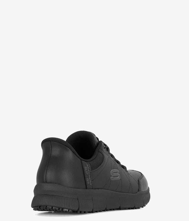 Skechers Work Slip-Ins Nampa Knotly Work Shoe - Black