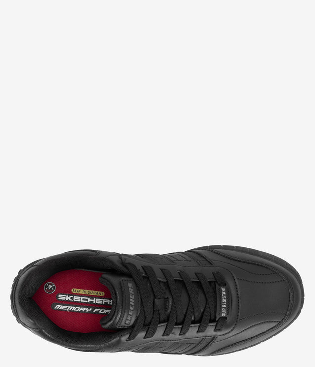 Skechers Work Elston 2.0 Slip Resistant Work Shoes - Black