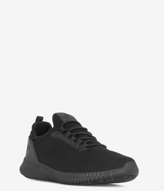 Skechers Work Cessnock Slip-Resistant EH Shoe - Black
