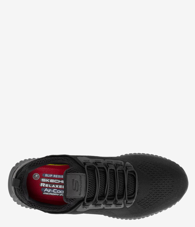 Skechers Work Cessnock Slip-Resistant EH Shoe - Black