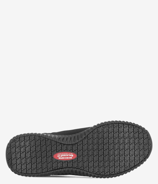 Skechers Work Cessnock Slip-Resistant EH Shoe - Black