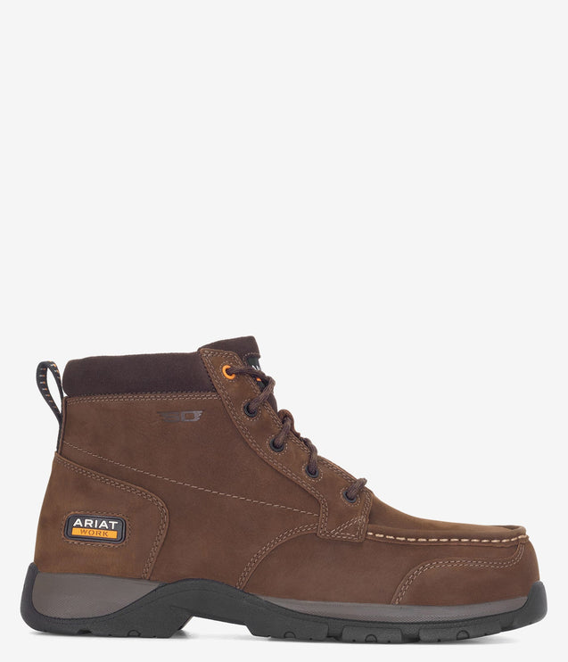 Ariat Edge LTE Composite Safety Toe ESD Chukka Work Boot - Brown