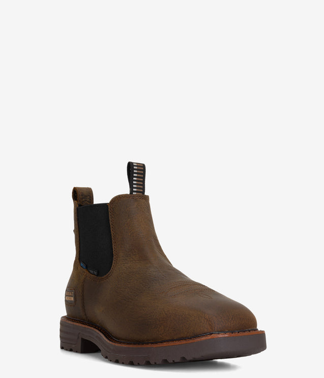 Ariat Activator Chelsea Wide Square Toe Steel Toe WP Work Boot - Men