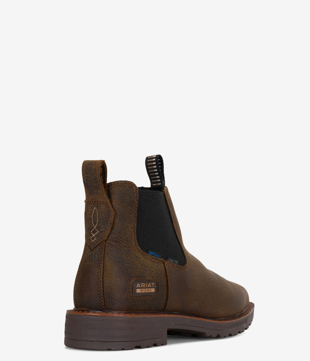 Ariat Activator Chelsea Wide Square Toe Steel Toe WP Work Boot - Men