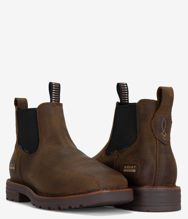 Ariat Activator Chelsea Wide Square Toe Steel Toe WP Work Boot - Men