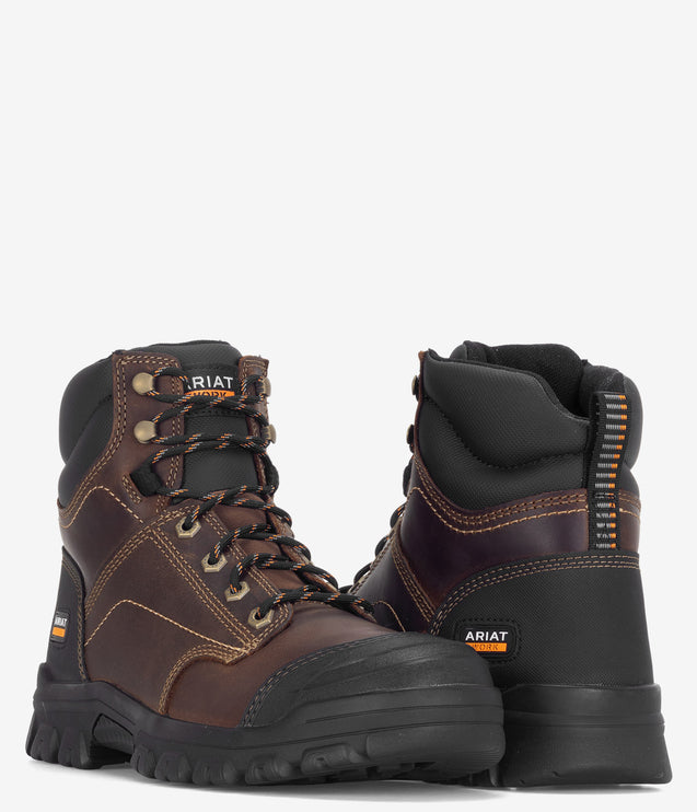 Ariat Treadfast 6" Work Boot - Distressed Brown