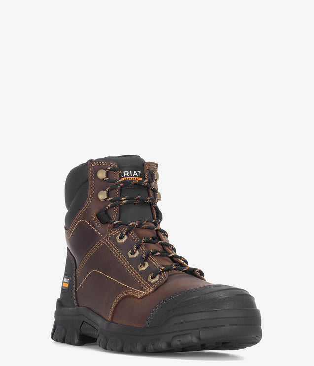 Ariat Treadfast 6" Work Boot - Distressed Brown