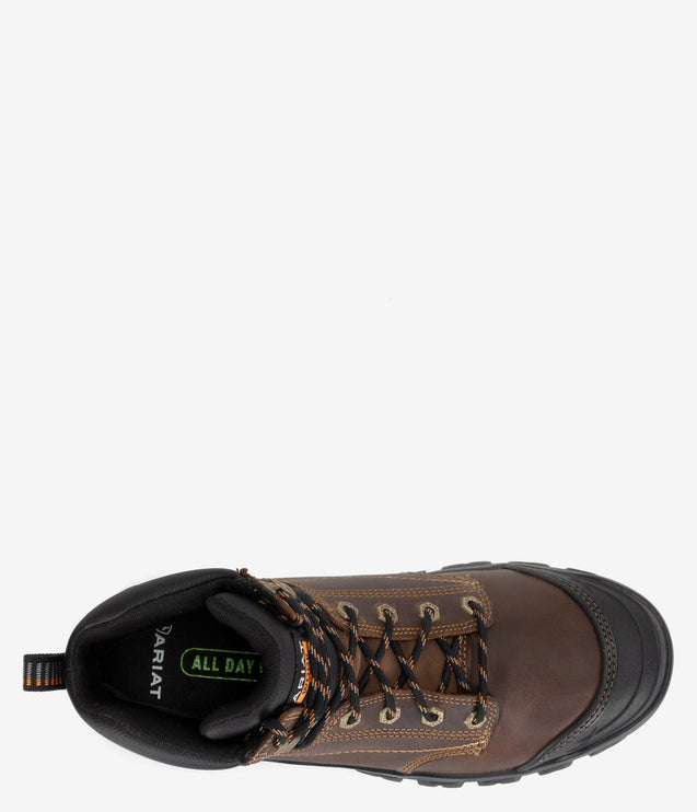 Ariat Treadfast 6" Work Boot - Distressed Brown