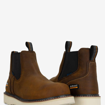 Ariat Rebar Wedge Chelsea Waterproof Work Boot - Men