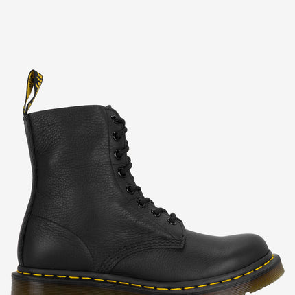 Dr. Martens 1460 Pascal Virginia Leather Lace Up Boots - Black
