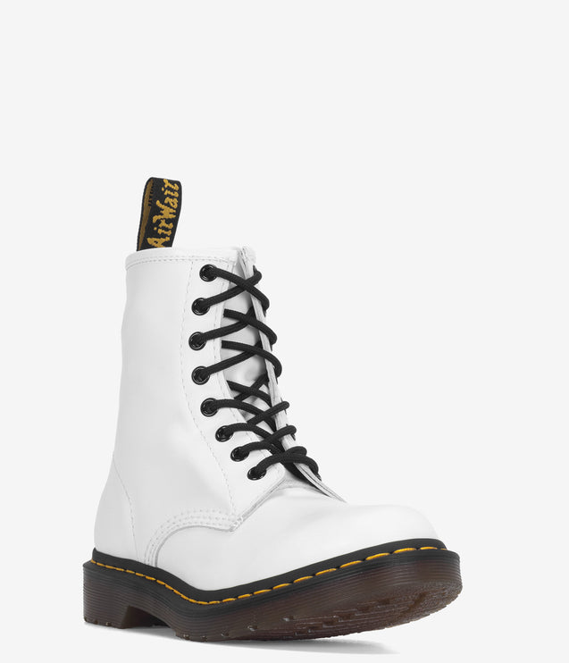 Dr. Martens 1460 Softy T Leather Lace Up Boot - White