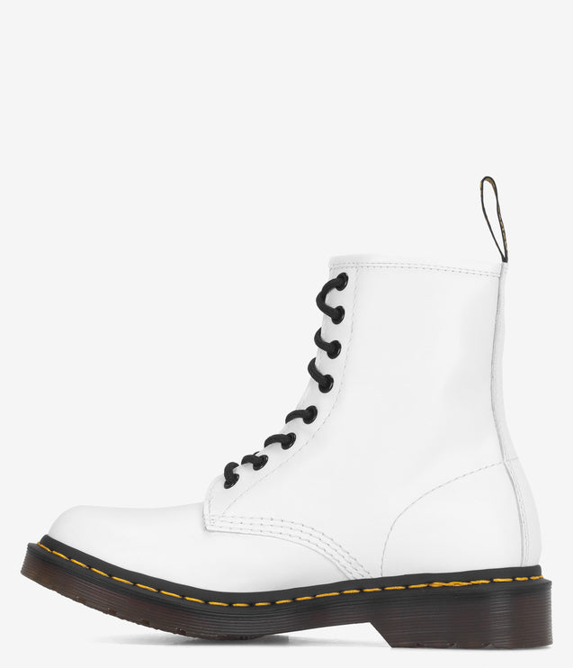 Dr. Martens 1460 Softy T Leather Lace Up Boot - White