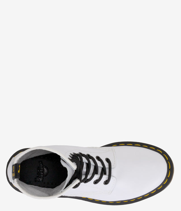 Dr. Martens 1460 Softy T Leather Lace Up Boot - White
