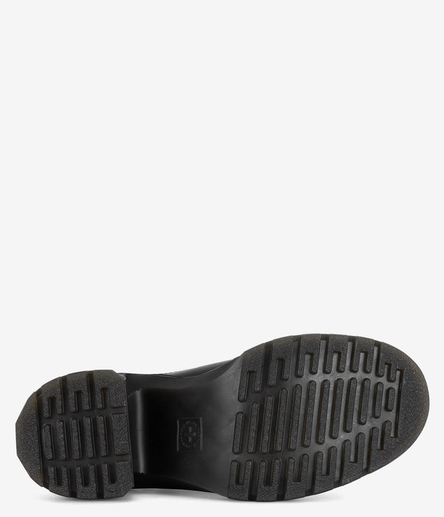 Dr. Martens Spence Leather Flared Heel Chelsea Boots - Black