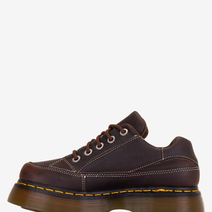 Dr. Martens Buzz 5-Eye Leather Shoes - Brown Grizzly Leather