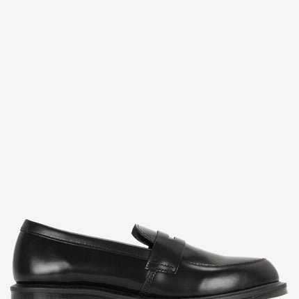 Dr. Martens Temara Polished Smooth Leather Loafers - Black
