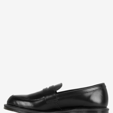 Dr. Martens Temara Polished Smooth Leather Loafers - Black