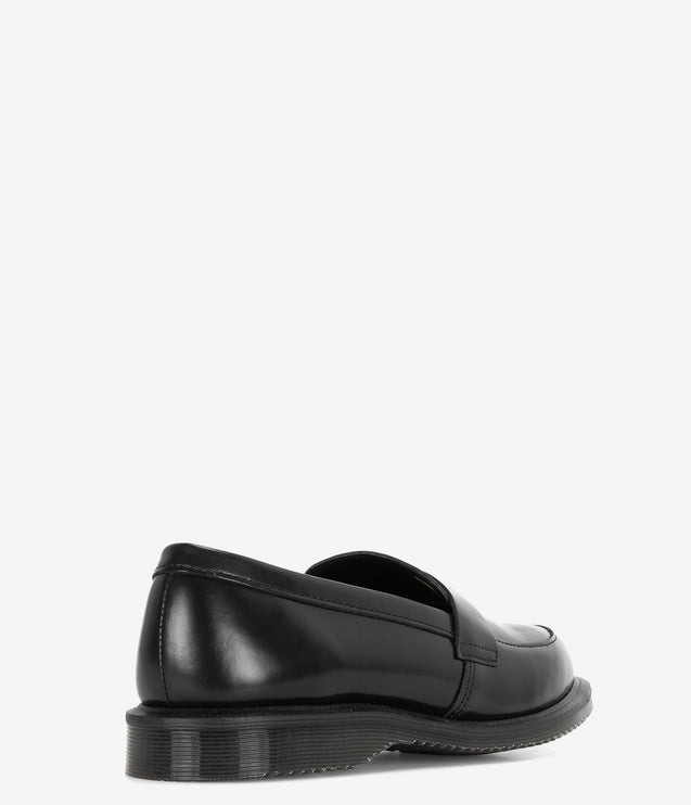 Dr. Martens Temara Polished Smooth Leather Loafers - Black
