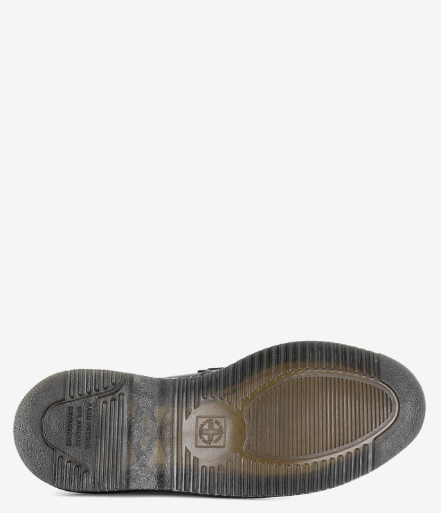 Dr. Martens Temara Polished Smooth Leather Loafers - Black