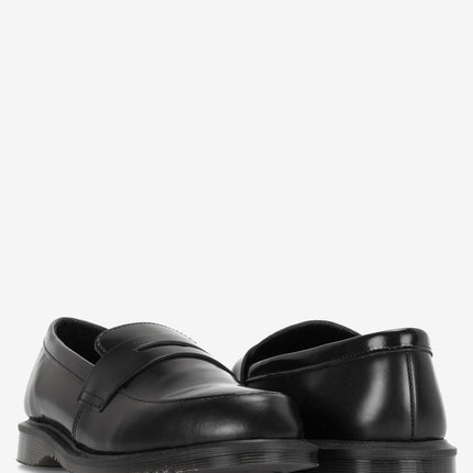 Dr. Martens Temara Polished Smooth Leather Loafers - Black