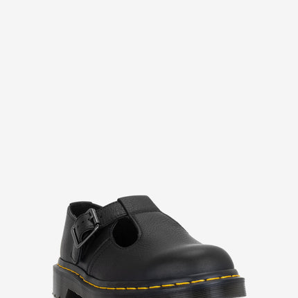 Dr. Martens Polley Soft Ambassador Leather Mary Jane Shoes - Black