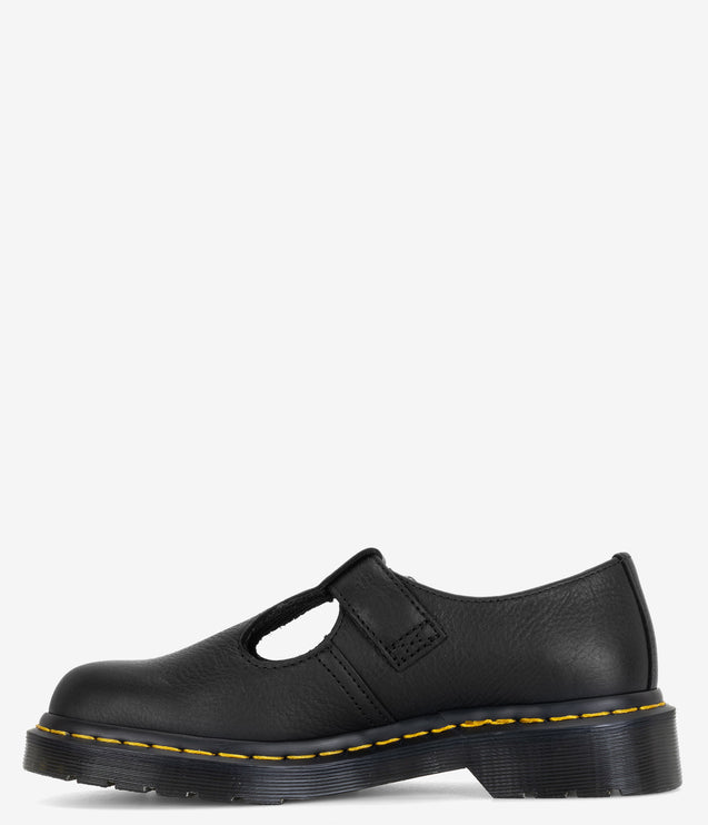 Dr. Martens Polley Soft Ambassador Leather Mary Jane Shoes - Black