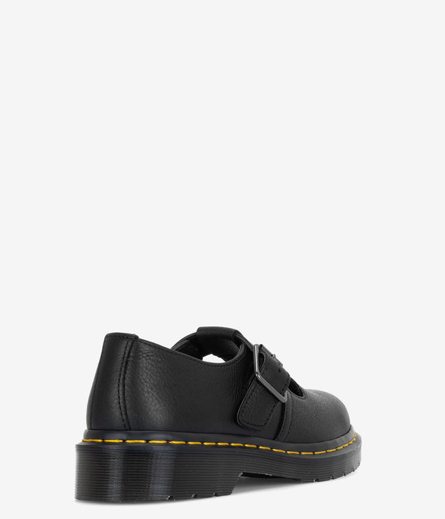 Dr. Martens Polley Soft Ambassador Leather Mary Jane Shoes - Black
