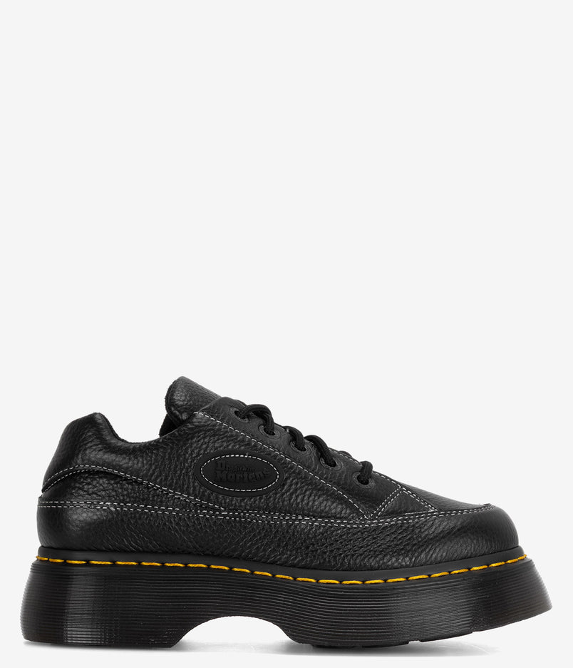 Dr. Martens Buzz 5-Eye Leather Shoes - Black Nappa Leather