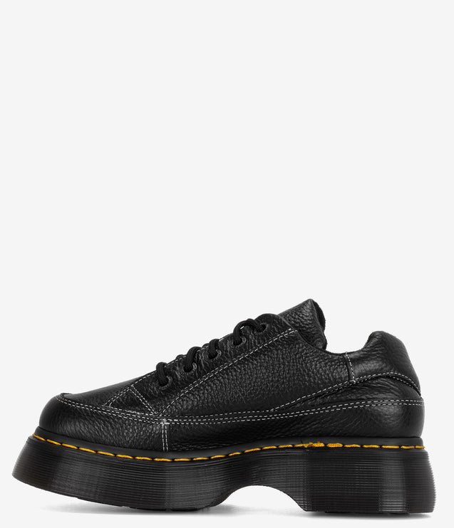Dr. Martens Buzz 5-Eye Leather Shoes - Black Nappa Leather