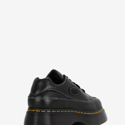Dr. Martens Buzz 5-Eye Leather Shoes - Black Nappa Leather
