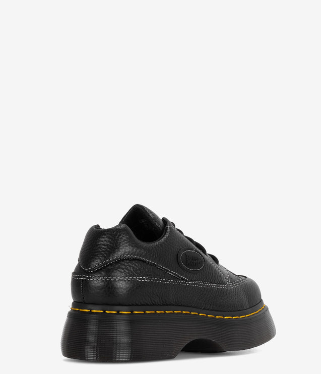 Dr. Martens Buzz 5-Eye Leather Shoes - Black Nappa Leather