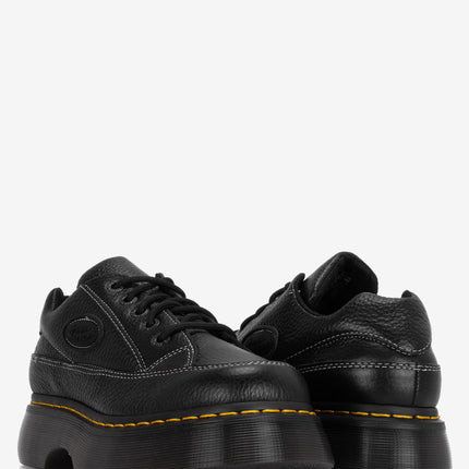 Dr. Martens Buzz 5-Eye Leather Shoes - Black Nappa Leather