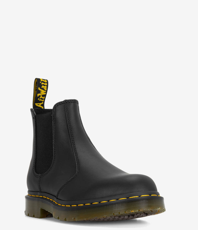 Dr. Martens 2976 Slip Resistant Leather Chelsea Boots - Black