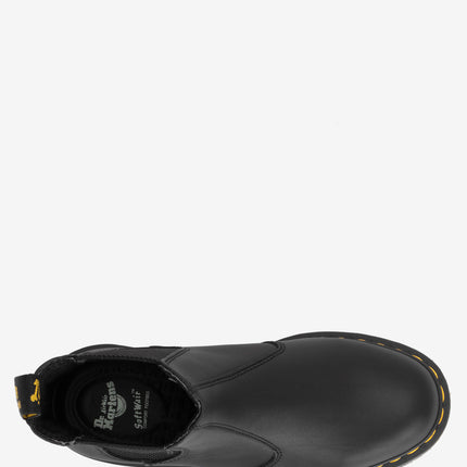 Dr. Martens 2976 Slip Resistant Leather Chelsea Boots - Black