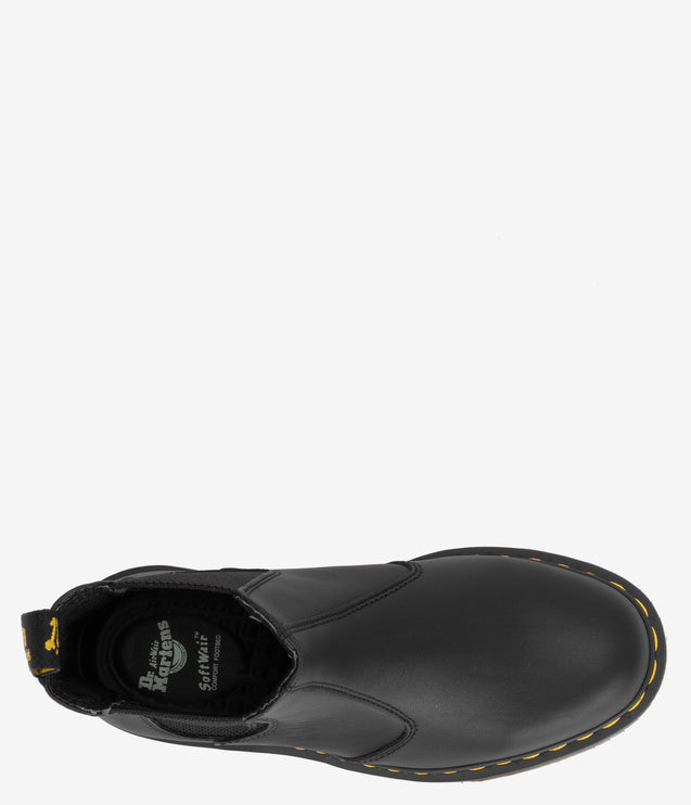 Dr. Martens 2976 Slip Resistant Leather Chelsea Boots - Black