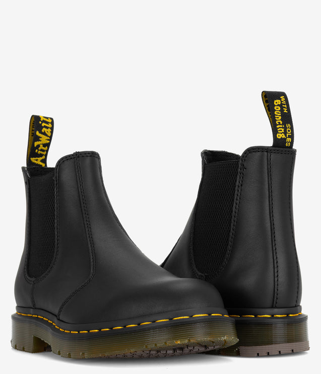 Dr. Martens 2976 Slip Resistant Leather Chelsea Boots - Black