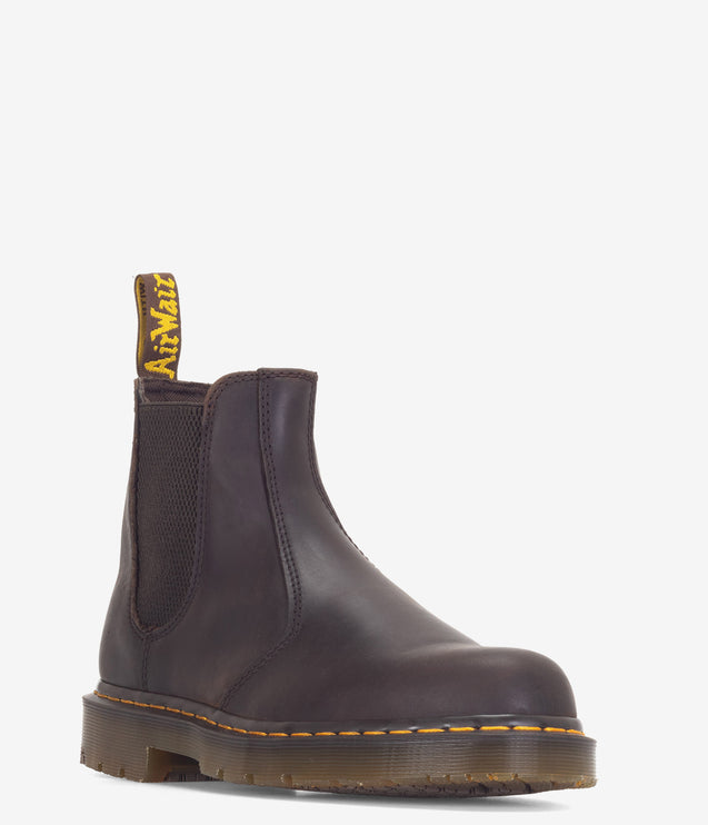 Dr. Martens 2976 Slip Resistant Leather Chelsea Boot - Gaucho