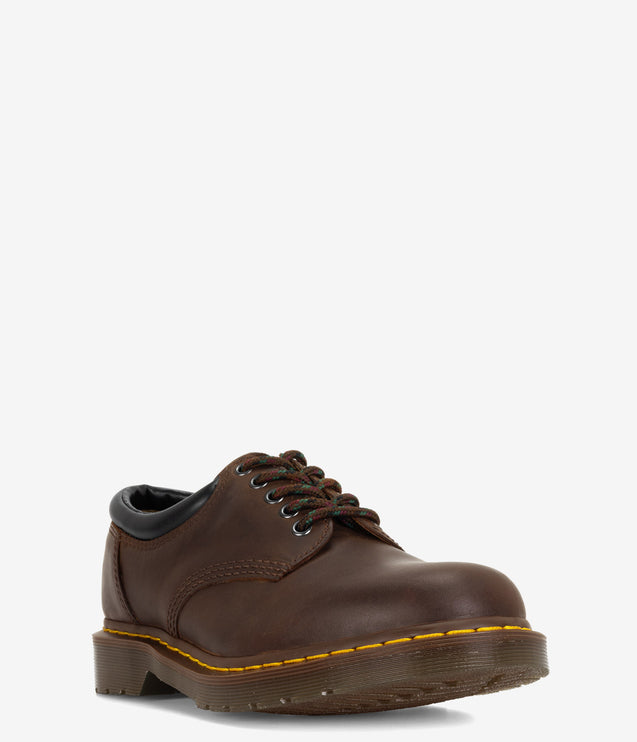 Dr. Martens 8053 Crazy Horse Leather Casual Shoes  - Dark Brown