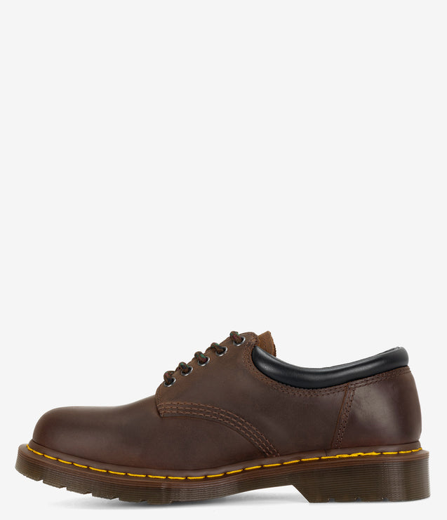 Dr. Martens 8053 Crazy Horse Leather Casual Shoes  - Dark Brown