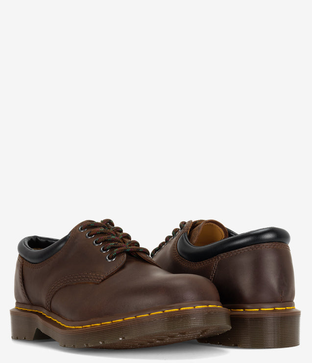 Dr. Martens 8053 Crazy Horse Leather Casual Shoes  - Dark Brown